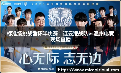 标准场挑战者杯半决赛：连云港战队vs温州电竞现场直播